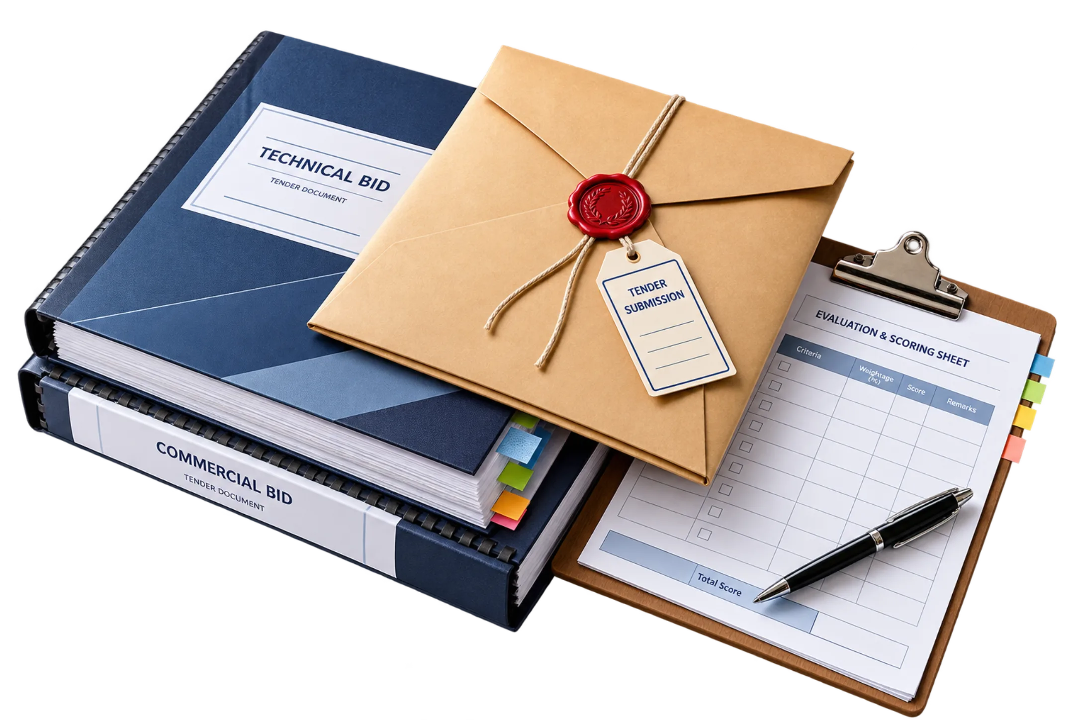 Move procurement from scattered documents to a decision-ready bid room.